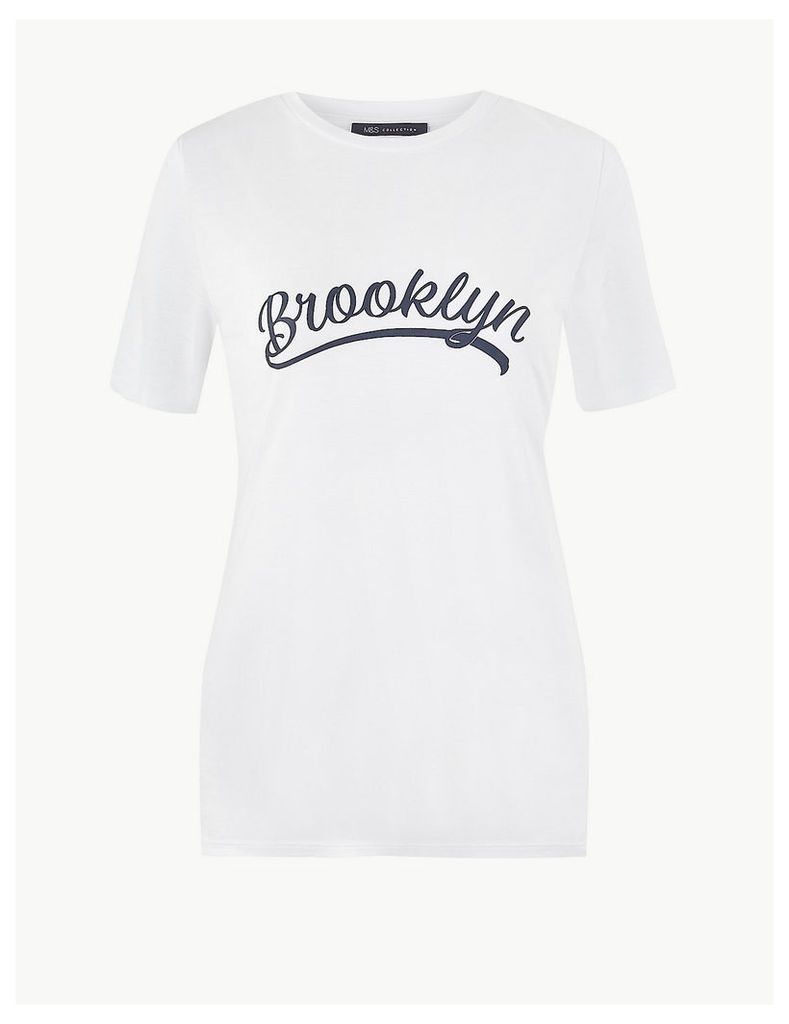 M&S Collection Brooklyn Fitted T-Shirt