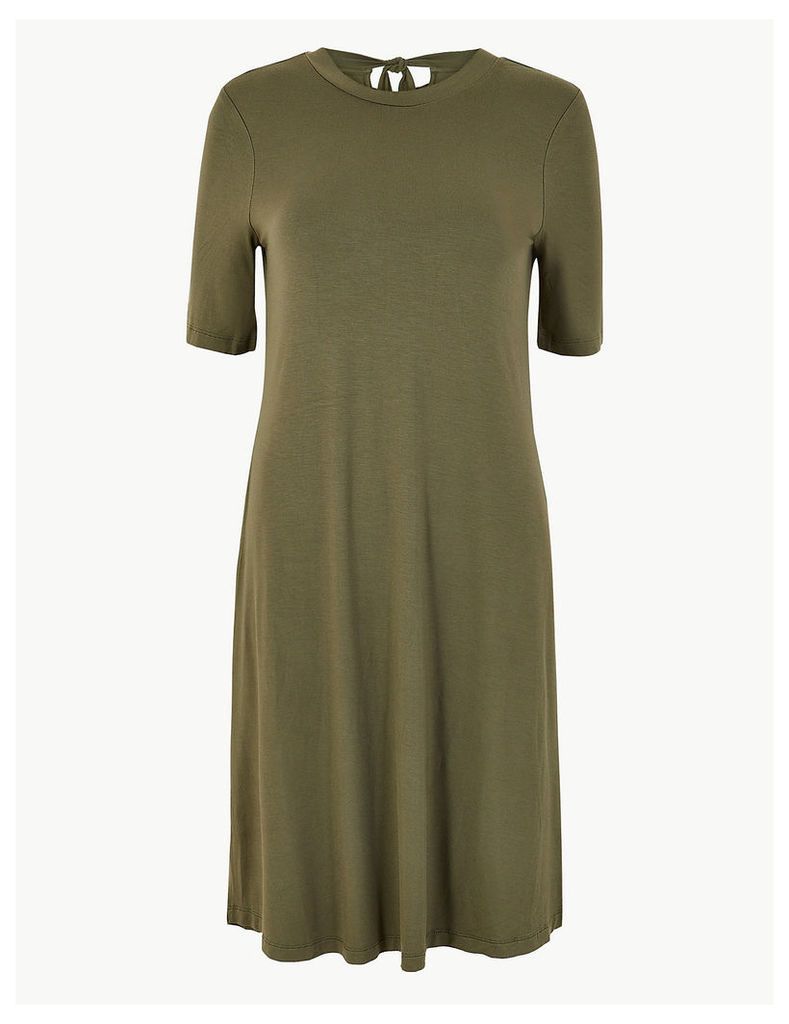 M&S Collection Tie Back Jersey Swing Dress