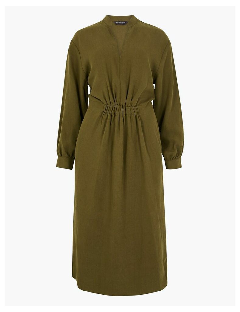 M&S Collection Waisted Midi Dress