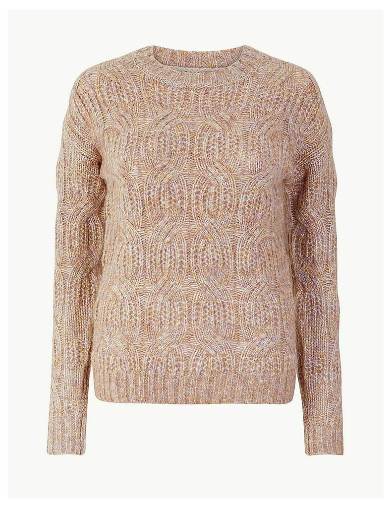 Per Una Cable Knit Relaxed Fit Jumper