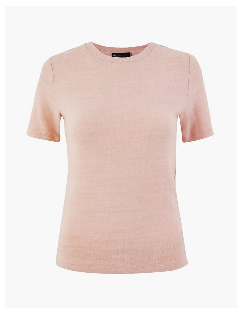 M&S Collection Fitted Short Sleeve Top