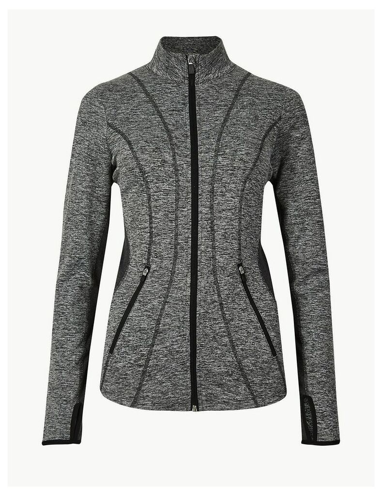 M&S Collection Jaspe Quick Dry Long Sleeve Jacket