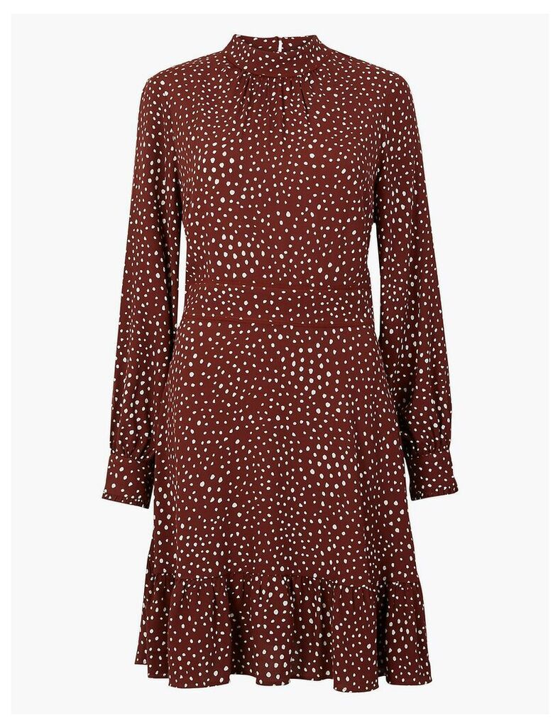 M&S Collection Polka Dot Relaxed Mini Dress
