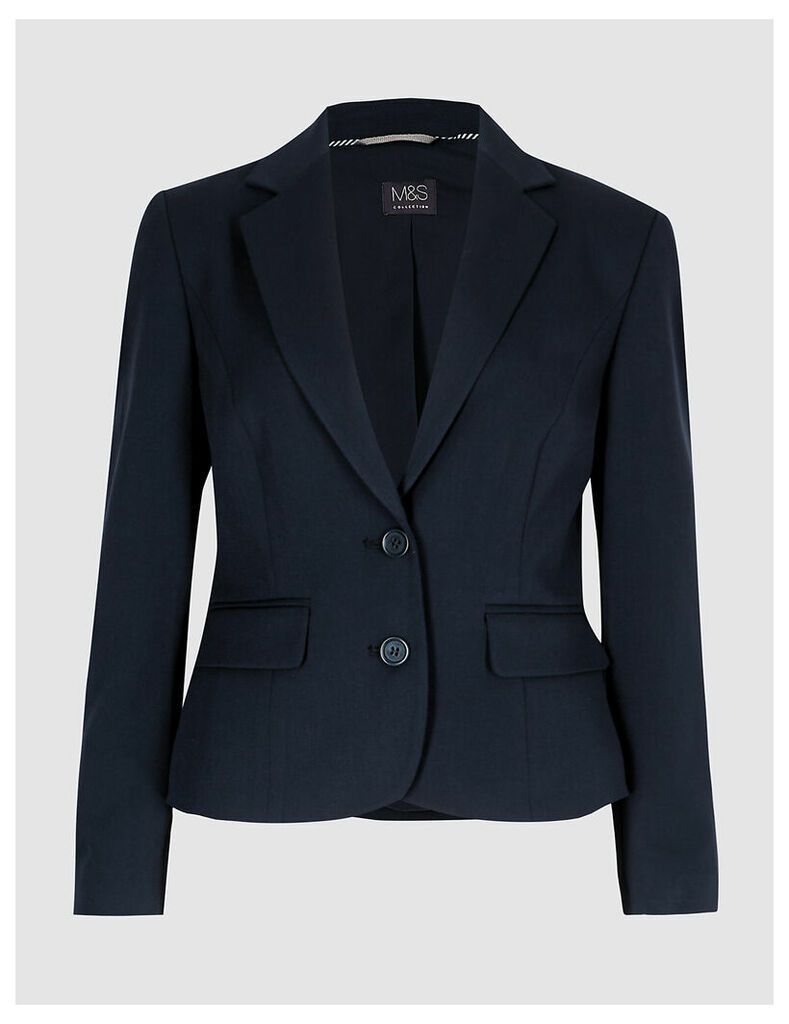 M&S Collection PETITE Single Breasted Blazer
