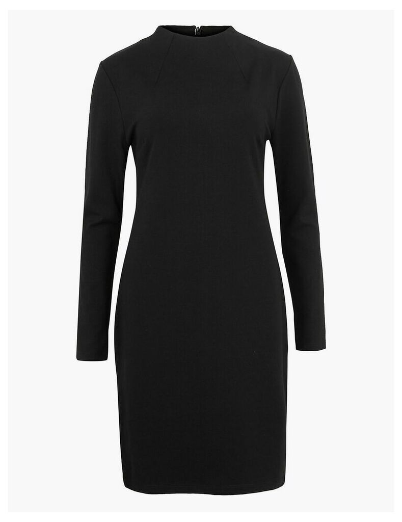 M&S Collection Long Sleeve Shift Dress