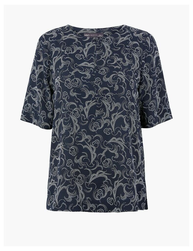 M&S Collection Constellation Print Shell Top