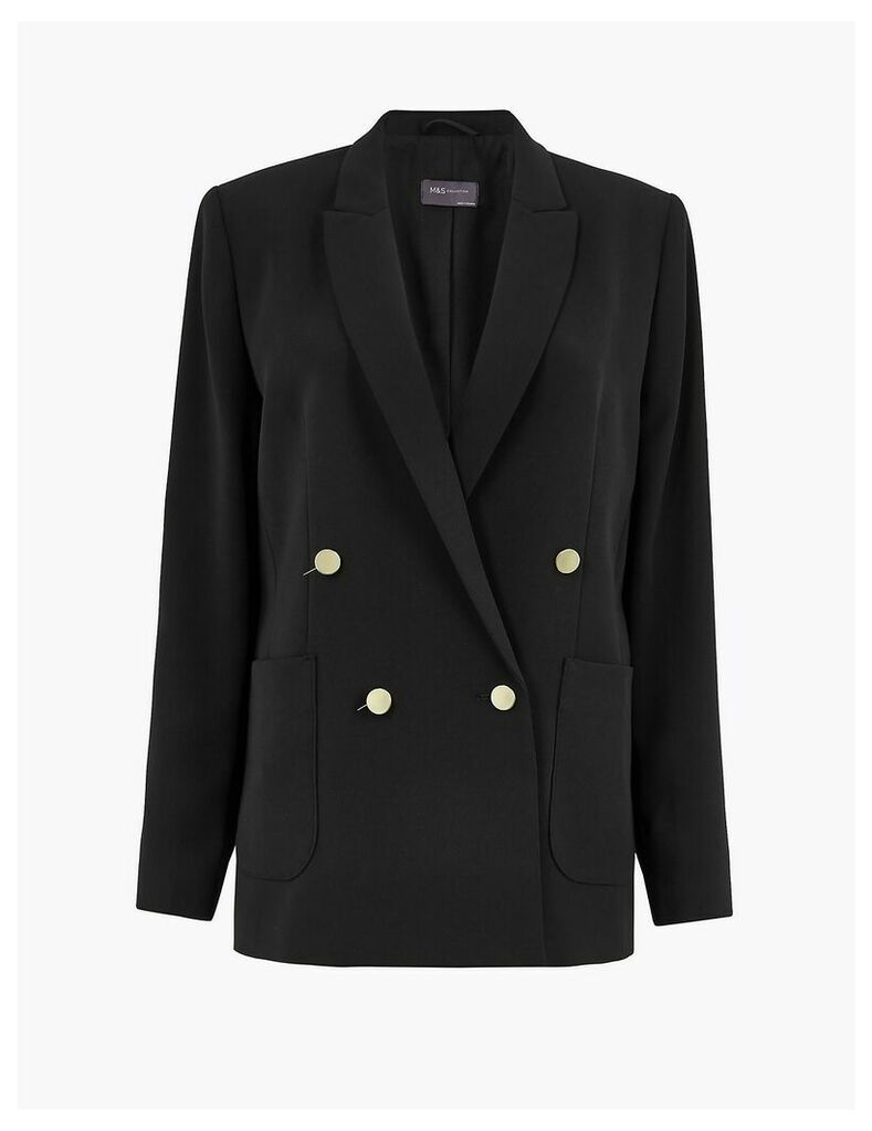 M&S Collection Double Breasted Blazer