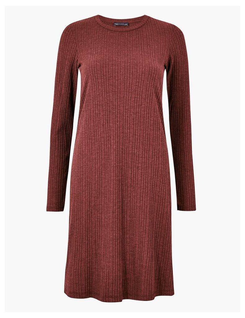 M&S Collection Ribbed Swing Dress