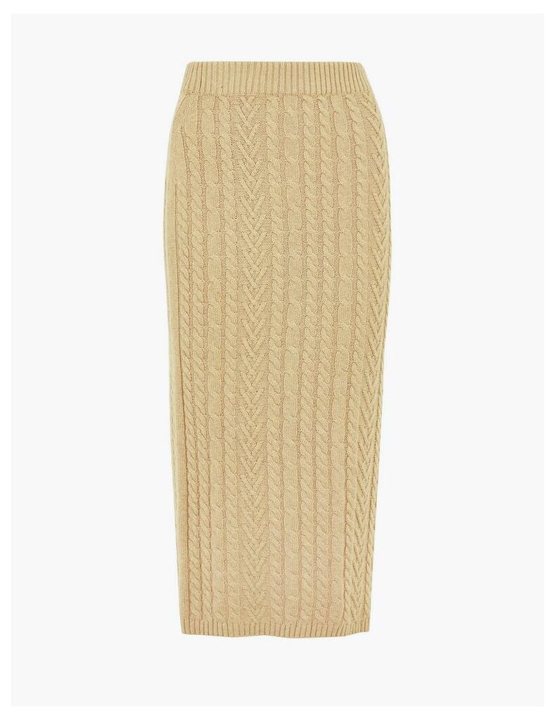 M&S Collection Knitted Midi Skirt