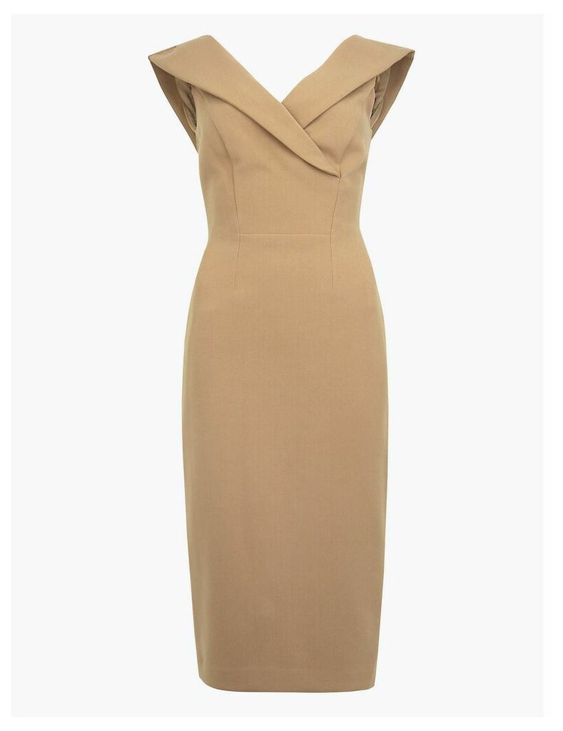 M&S Collection Off The Shoulder Bodycon Midi Dress