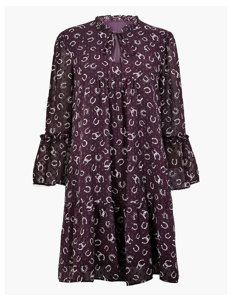M&S Collection Printed Relaxed Mini Dress