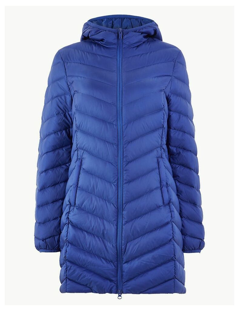 M&S Collection Lightweight Down & Feather Coat