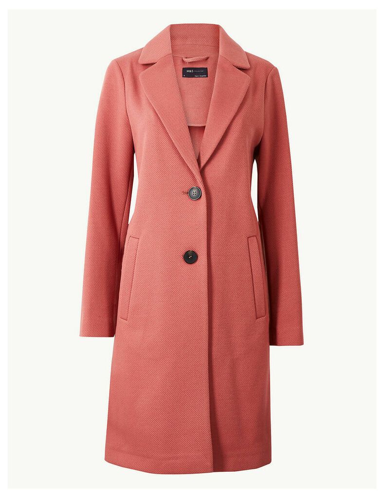 M&S Collection Textured Coat