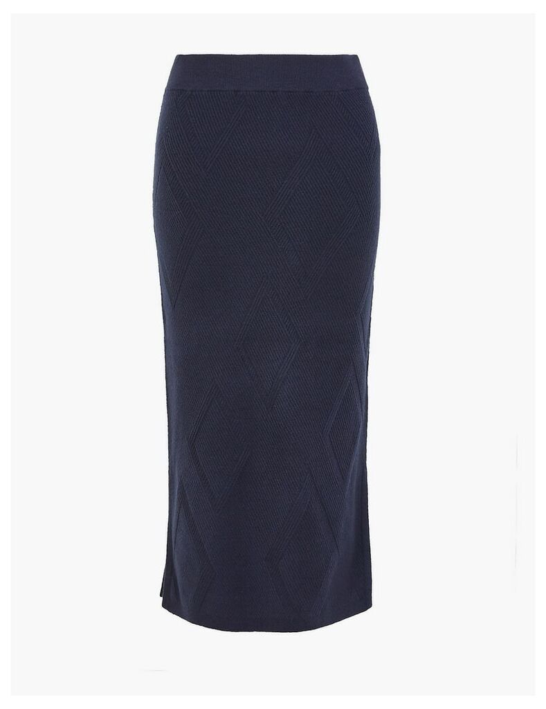 M&S Collection Knitted Midi Skirt