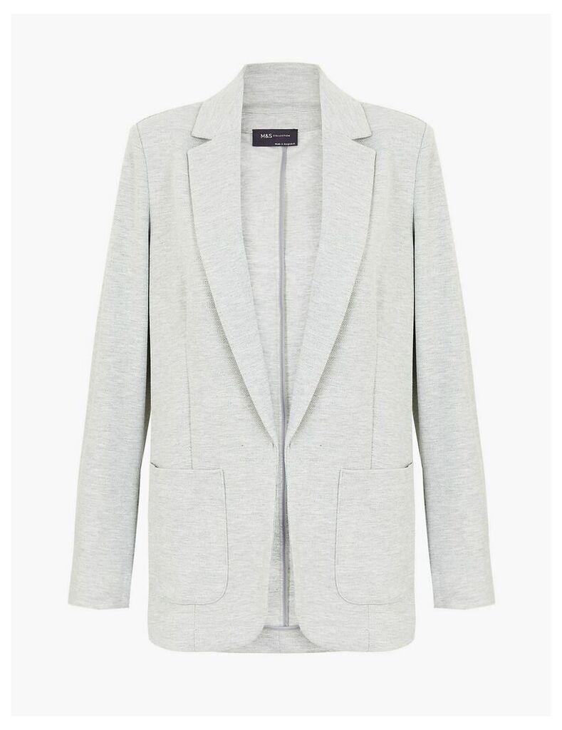 M&S Collection Open Front Jersey Blazer