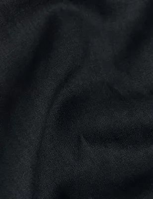 M&S Jaeger Womens Pure Linen Belted Midi Shirt Dress
