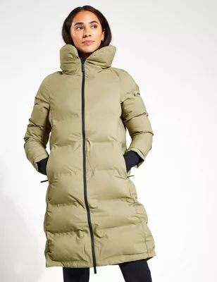 Womens Waterproof Quilted Padded Coat