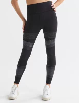 Arena Panelled High Waisted Leggings
