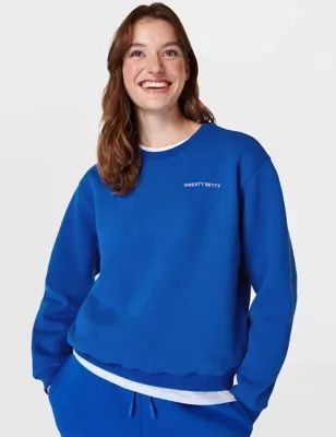 Womens Powerhouse Cotton Rich Oversized Sweatshirt