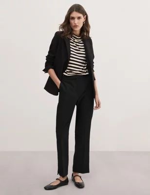 Womens Slim Fit Trousers with Stretch