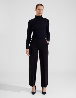 Womens Lyocell™ Blend Slim Fit Trousers