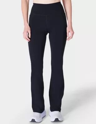 Womens Power High Waisted Bootcut Trousers