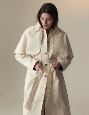 Womens Cotton Rich Stormwear™ Trench Coat