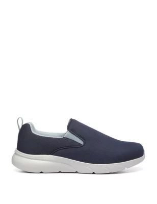 Womens Instinct Knitted Slip On Trainers