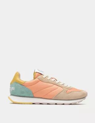 Womens Track & Field Crete Leather Trainers