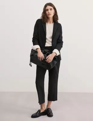 Womens Tailored Single Breasted Blazer