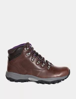 Womens Lady Bainsford Leather Walking Boots