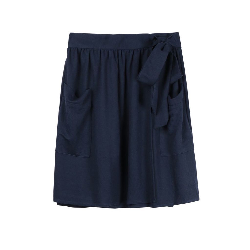 Short Wrapover Skirt