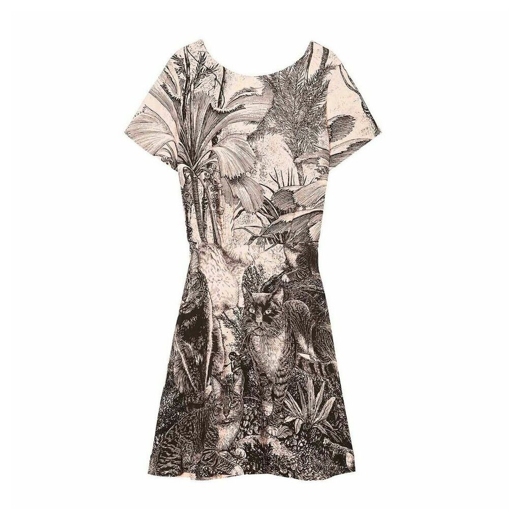 Papillone Printed Dress