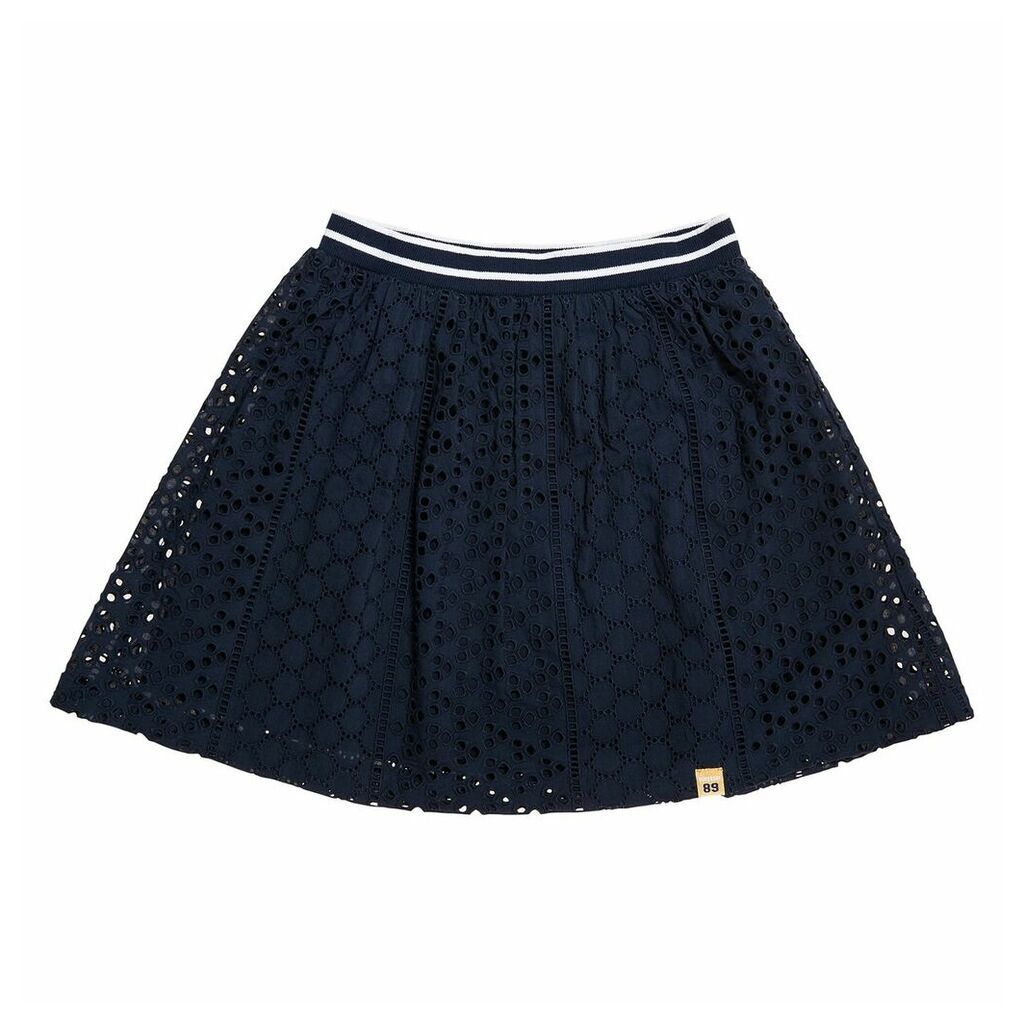Plain Short Flared Skirt