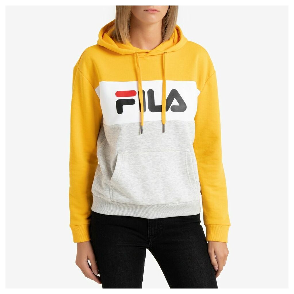 Lori Colour Block Slip-On Hoodie in Cotton Mix with Pocket