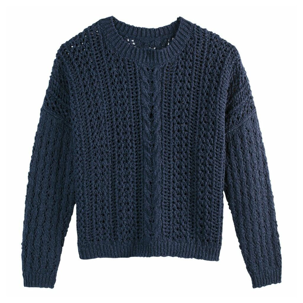 Chunky Knit Crew Neck Jumper