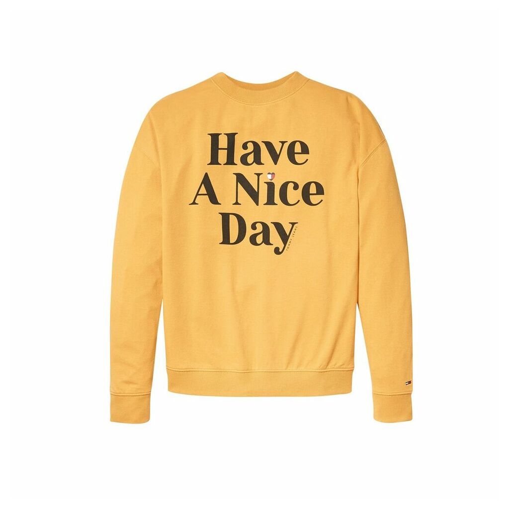 Have A Nice Day Slogan Sweatshirt