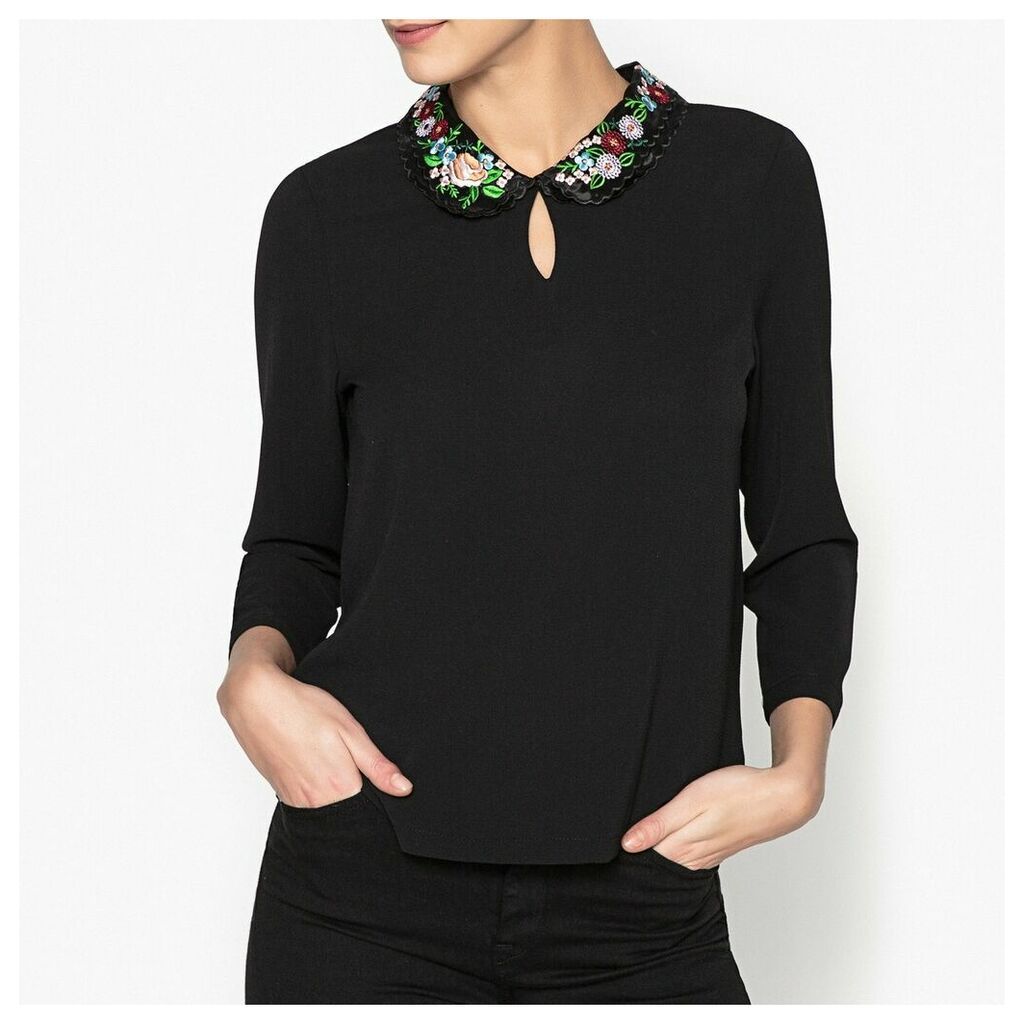Sophie Printed Round Neck Blouse