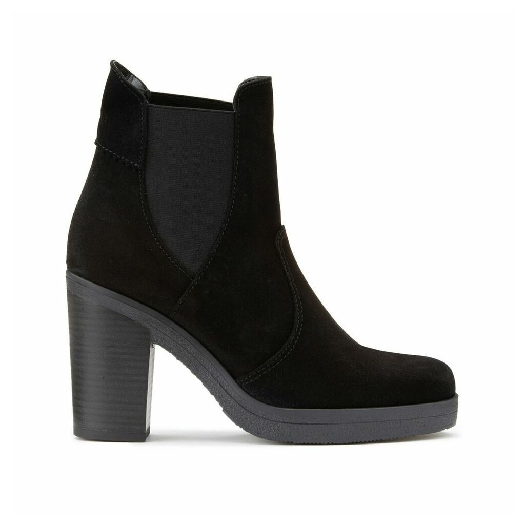Theresa Tg Bootie Heeled Suede Boots