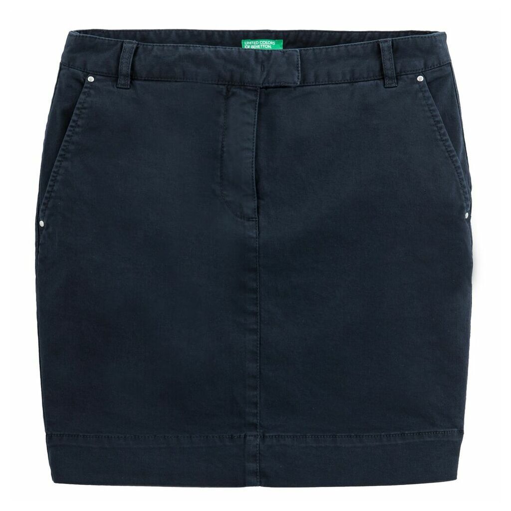 Two-Pocket Short Skirt
