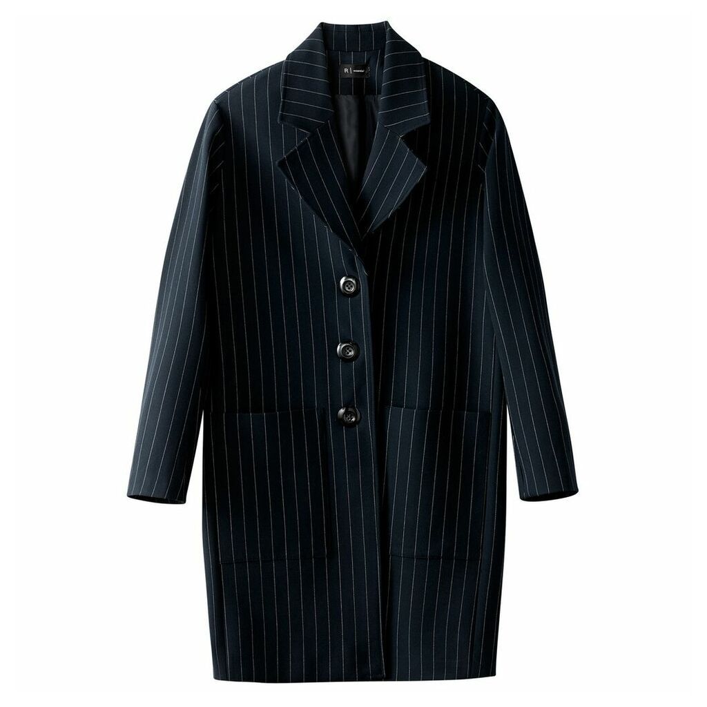 Ovoid Striped Coat