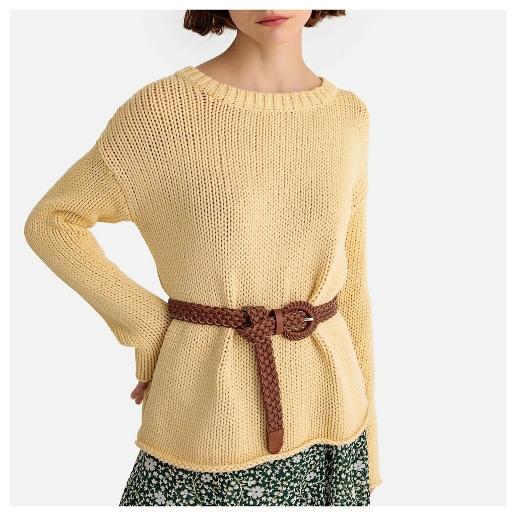 Chunky Cotton Knit Jumper