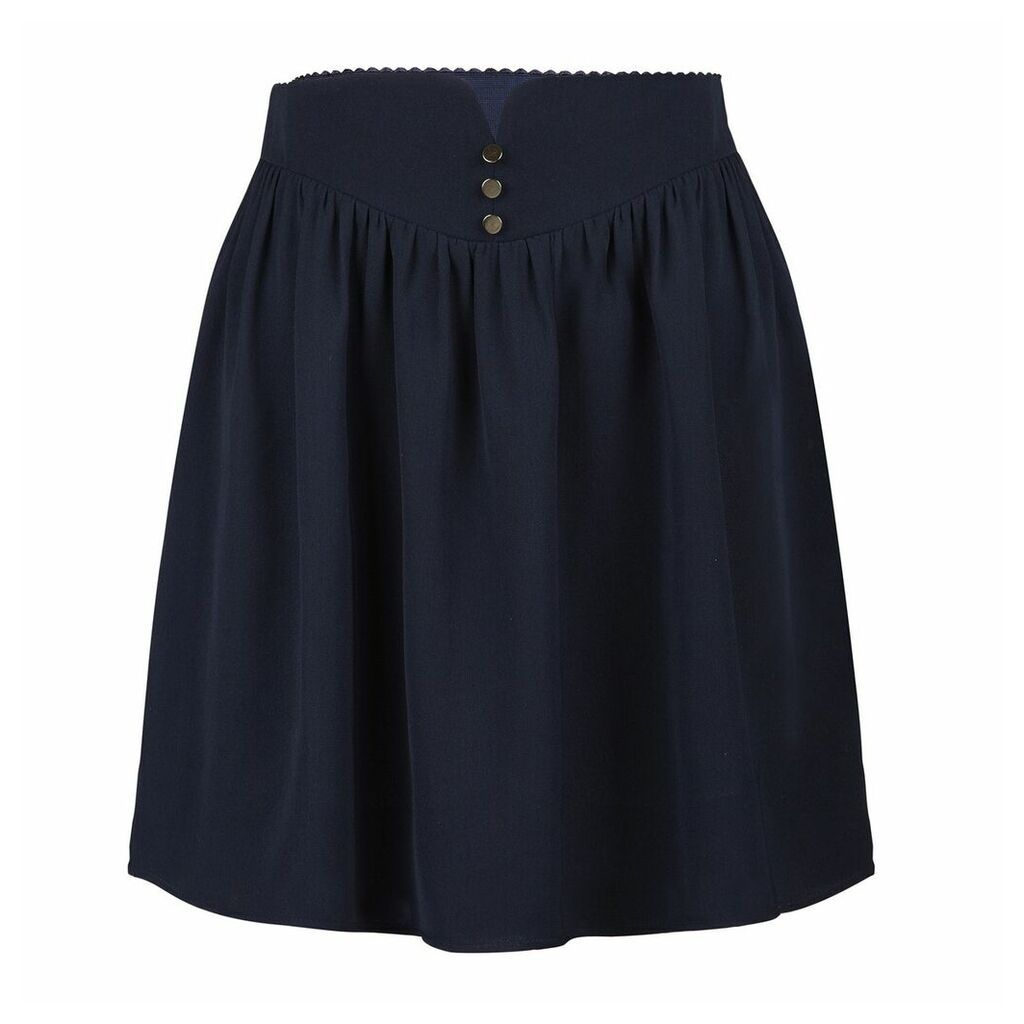 Short Flared Lightweight Skirt