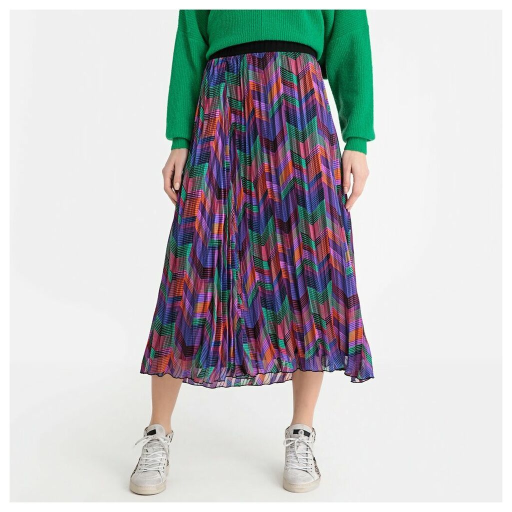 Paolo Pleated Multi-Coloured Skirt