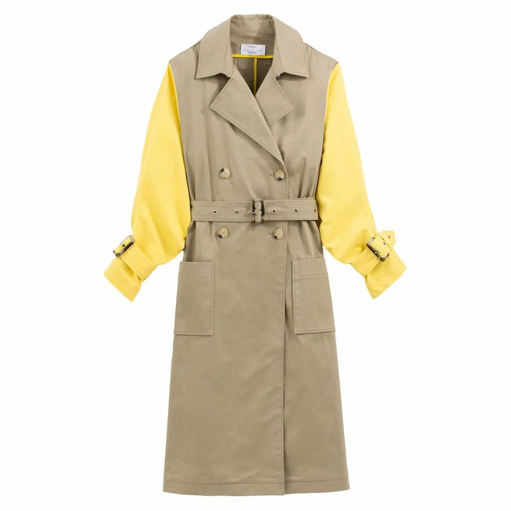 Cotton Long Trench Coat