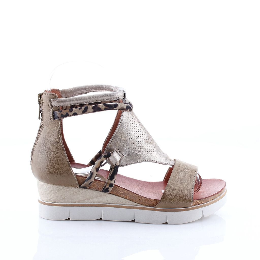 Tapasita Leather Wedge Sandals