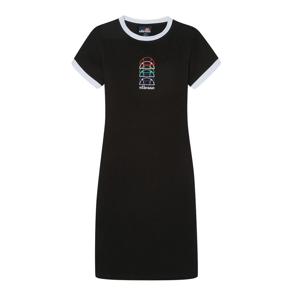 Ninetta Cotton T-Shirt Dress with Logo Print and Short Sleeves