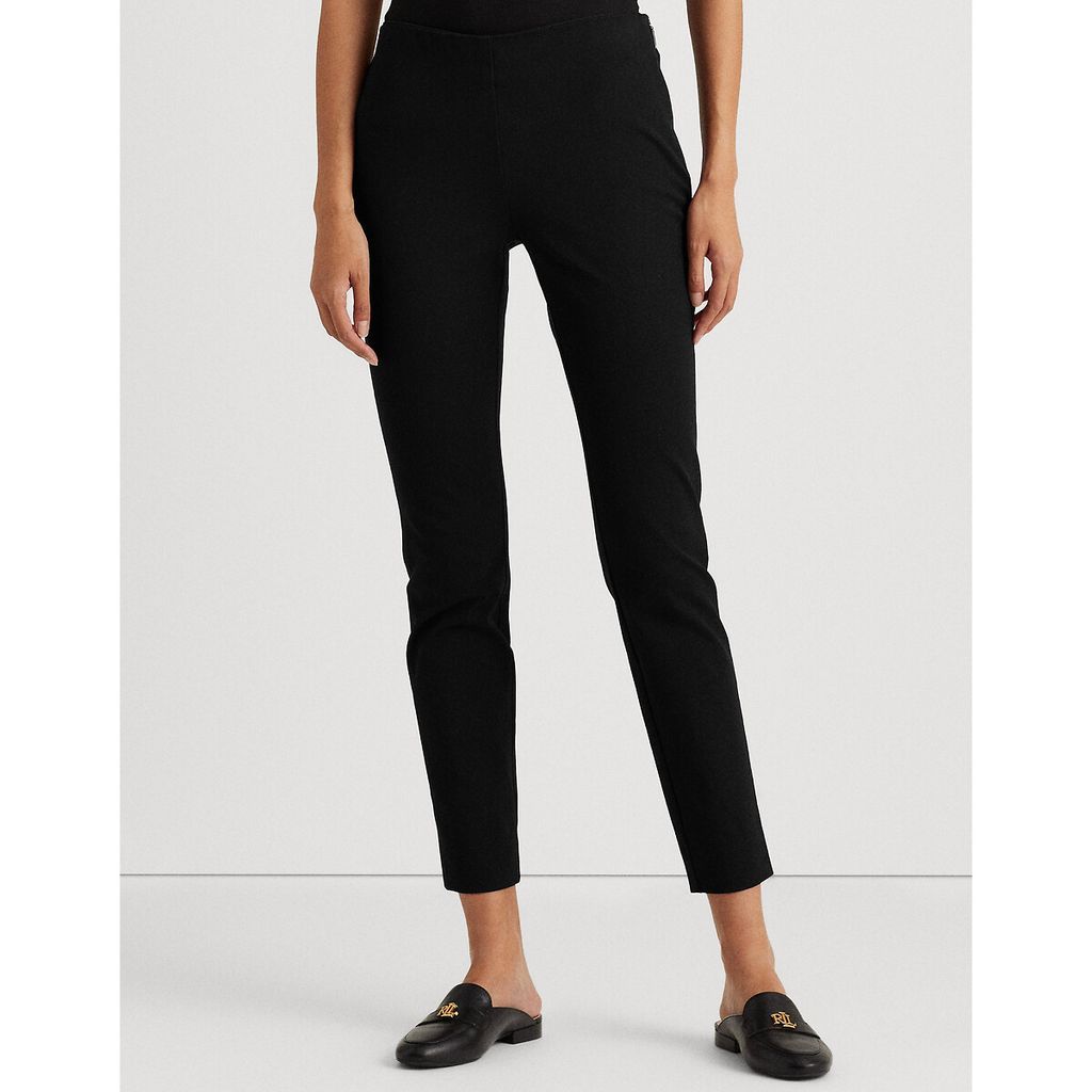 Cotton Mix Skinny Trousers