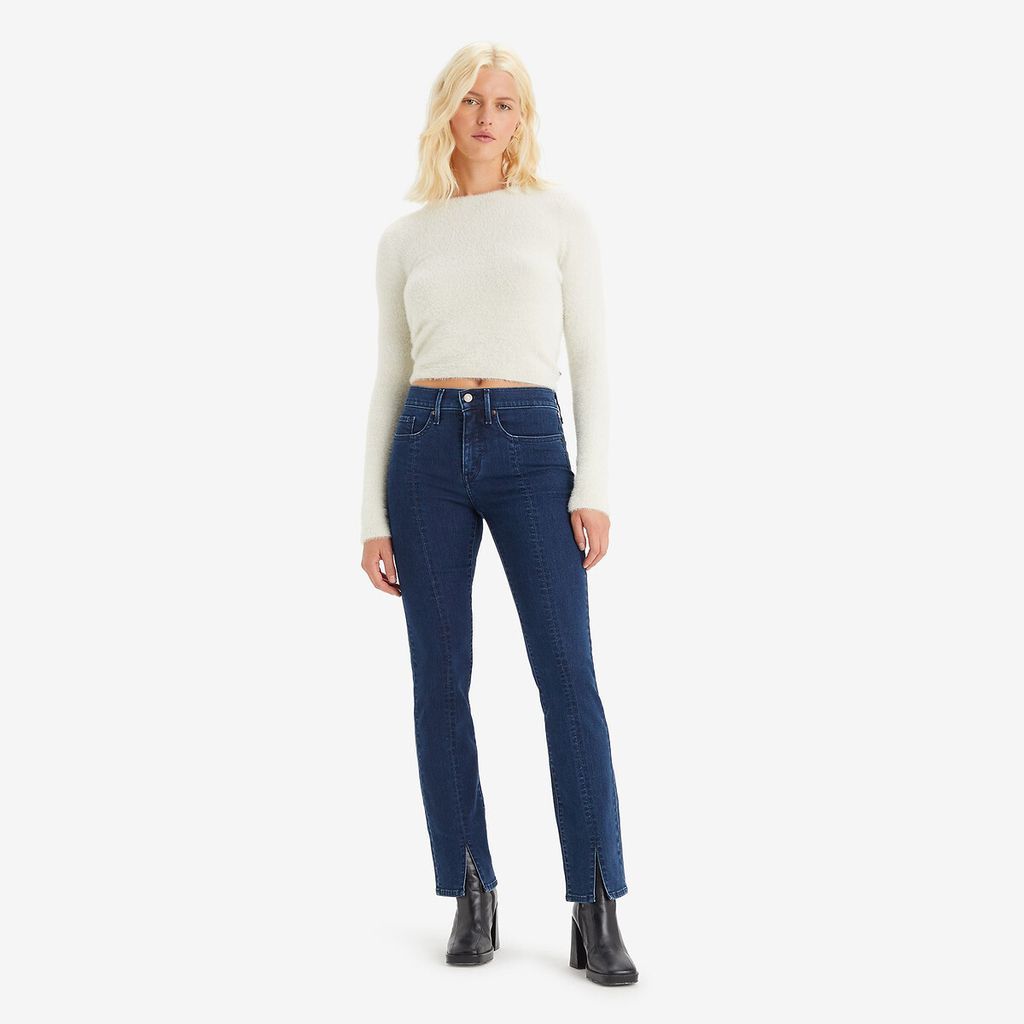 314™ SHP Seamed Straight Jeans in Mid Rise