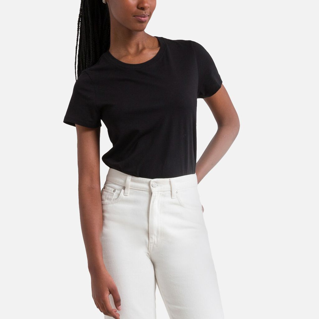 Organic Cotton Jersey T-Shirt, Straight Fit